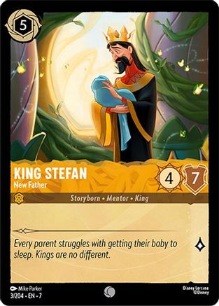 King Stefan - New Father (3/204) - Archazias Island Cold Foil