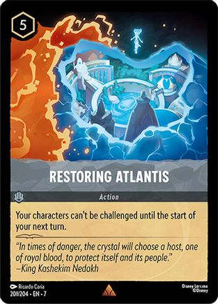 Restoring Atlantis (201/204) - Archazias Island Cold Foil