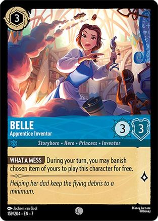 Belle - Apprentice Inventor (159/204) - Archazias Island Cold Foil