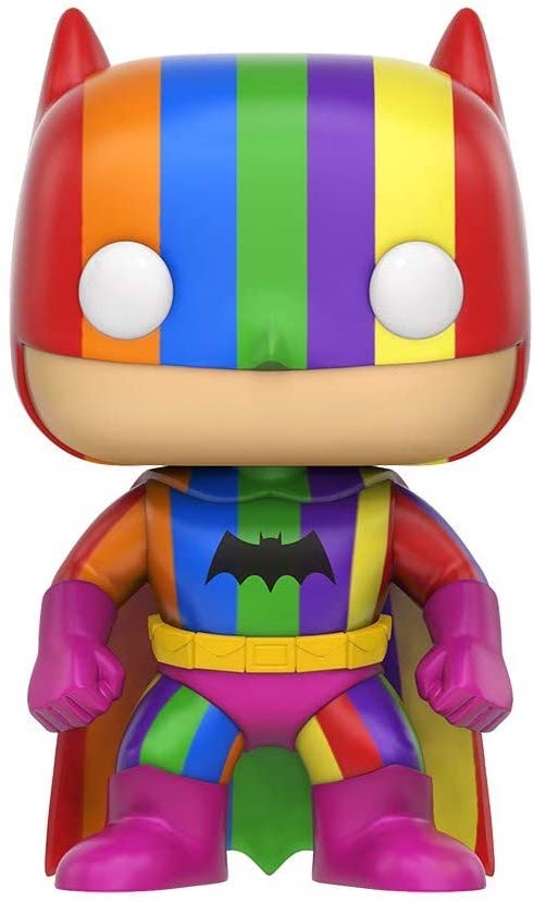 POP! Heroes: 01 DC Super Heroes, Batman (Colored Stripes) Exclusive