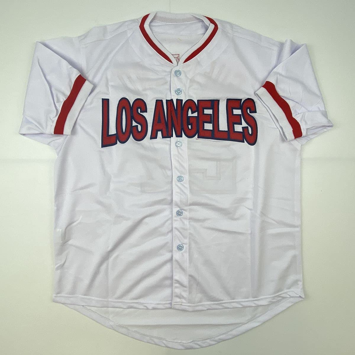 Autographed/Signed Vladimir Vlad Guerrero Los Angeles LA Anaheim White Baseball Jersey JSA COA