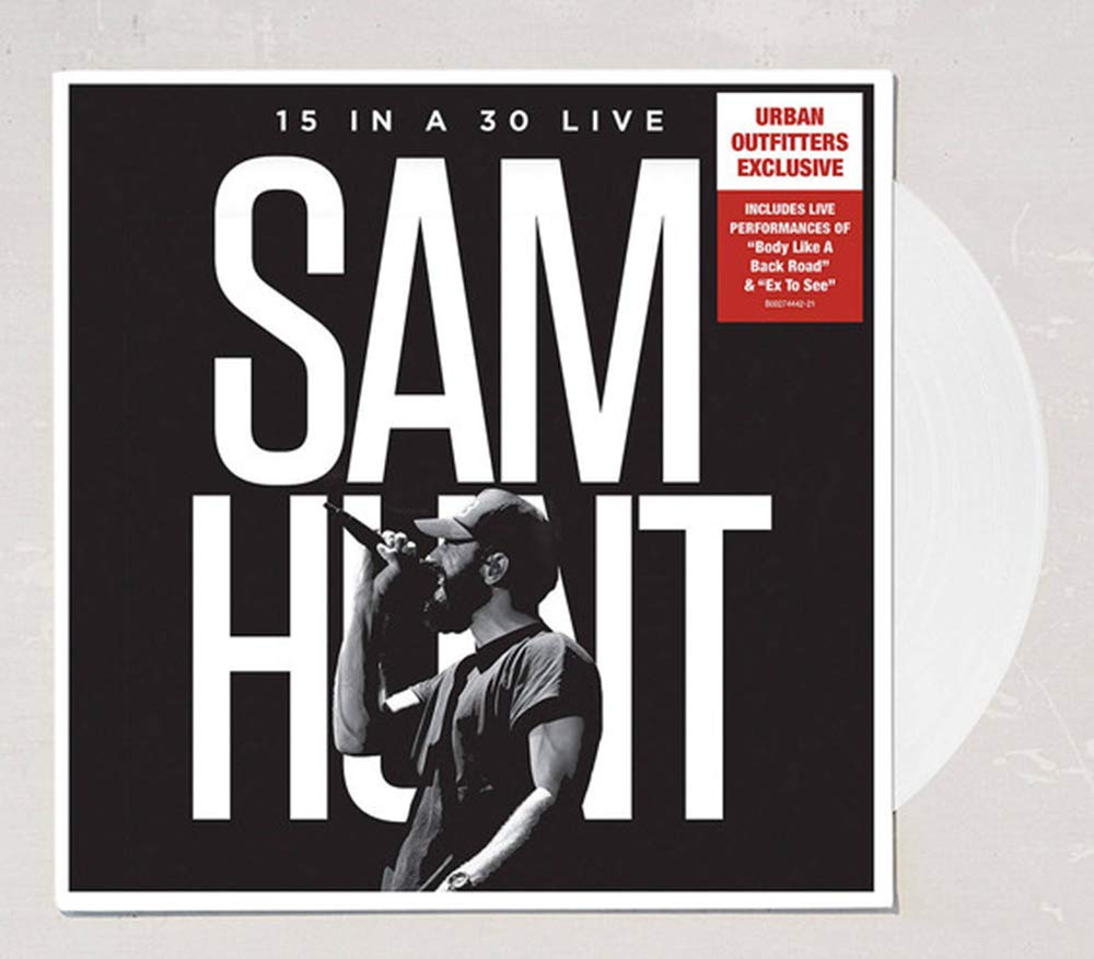 Sam Hunt - 15 In A 30 Live (Limited Edition Clear Vinyl)