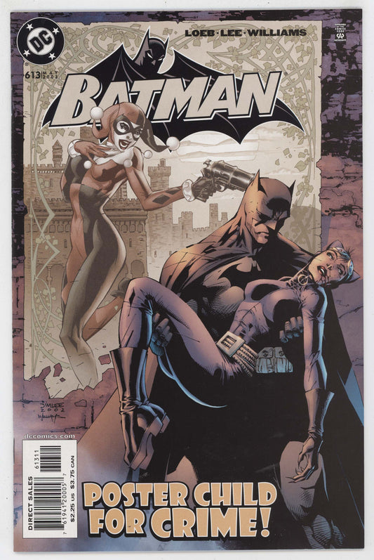 Batman 613 DC 2002 NM+ 9.6 Jim Lee Jeph Loeb Hush Catwoman Harley Quinn GGA