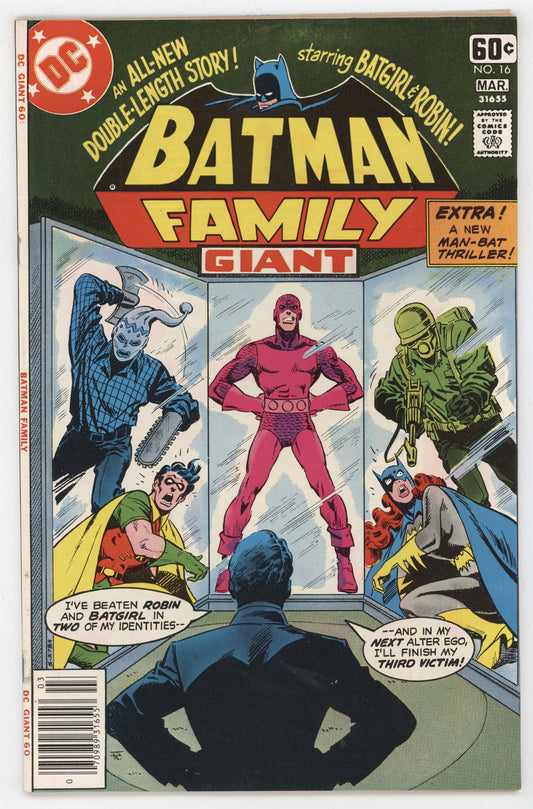 Batman Family 16 DC 1978 NM- 9.2 Jim Aparo Batgirl Robin Batwoman Man-Bat