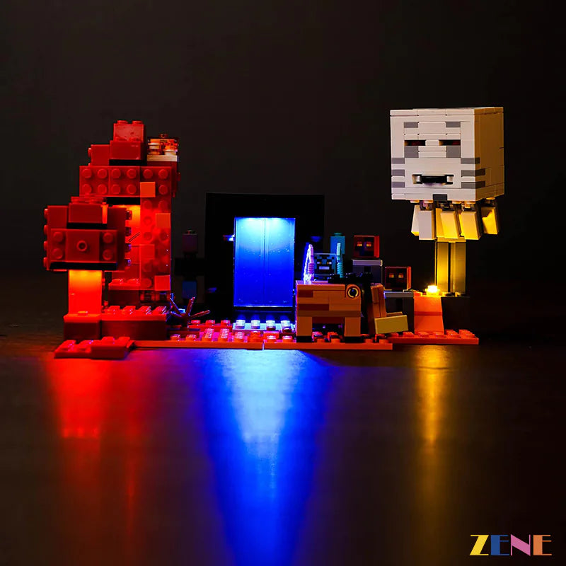 Light Kit for Nether Portal Ambush #21255 - Golden Apple Comics