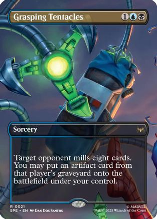 Grasping Tentacles (Borderless) (SPE, MAR-021) - Marvel's Spider-Man: Eternal-Legal