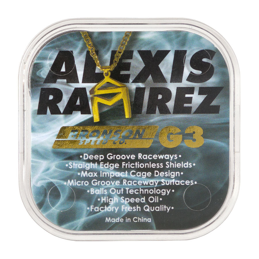 Bronson Speed Co. Alexis Ramirez Pro G3 Skateboard Bearings (set of 8)