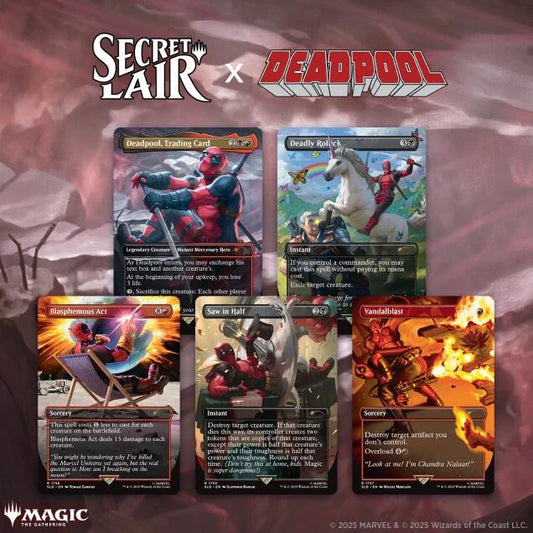 Secret Lair Drop: Secret Lair x Marvel's Deadpool - Non-Foil Edition [SLD]