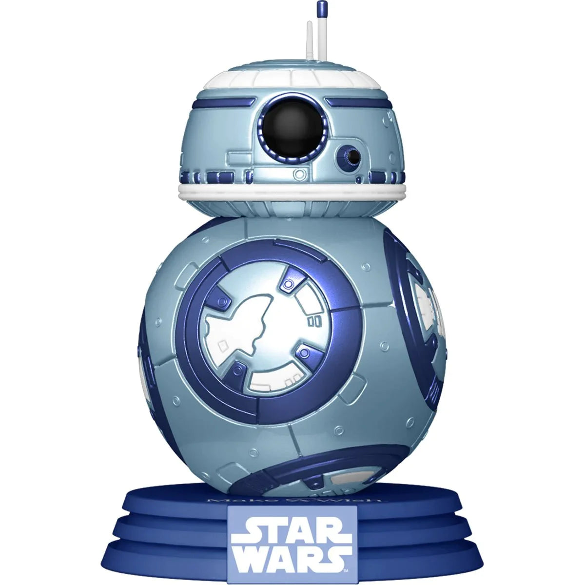 Funko Pop! Make-A-Wish: Metallic BB-8