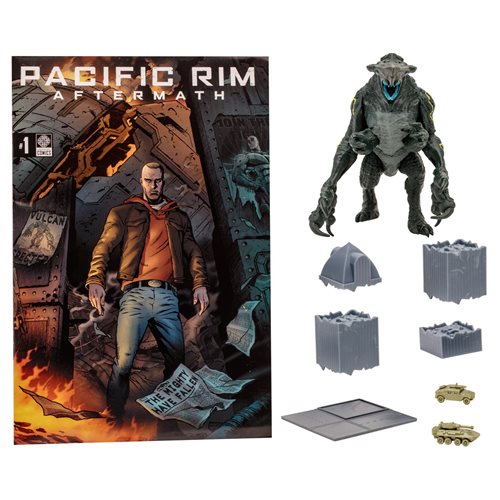 McFarlane Toys Pacific Rim Kaiju Wave 1 4-Inch Scale Action Figure with Comic Book - Choose a Figure