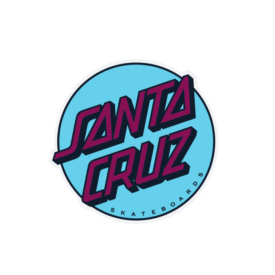 Santa Cruz Other Dot Blue/Purple 3" Sticker