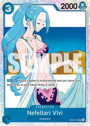 Nefeltari Vivi (EB02-026) - Extra Booster: Anime 25th Collection Foil - Golden Apple Comics
