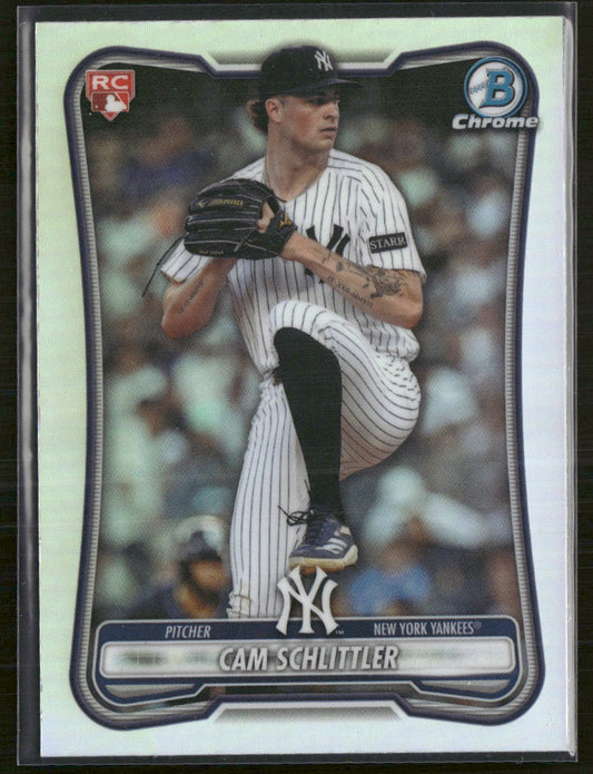2026 Bowman Rookie Red RC Logo Cam Schlittler Rookie #53