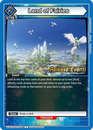 Land of Fairies (UE07BT/SAO-1-066) - UE07BT Sword Art Online Release Event Cards