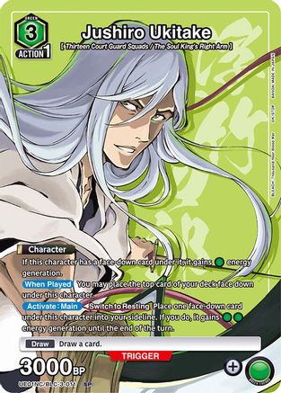 Jushiro Ukitake (UE01NC/BLC-3-011) - UE01NC New Card Selection BLEACH ThousandYear Blood War Foil