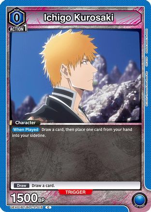 Ichigo Kurosaki (016) (Box Topper Foil) (UEX01BT/BLC-2-016) - UEX01BT BLEACH ThousandYear Blood War Vol2 Foil