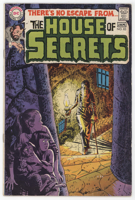 House Of Secrets 83 DC 1970 FN VF Gray Marrow Alex Toth Marv Wolfman
