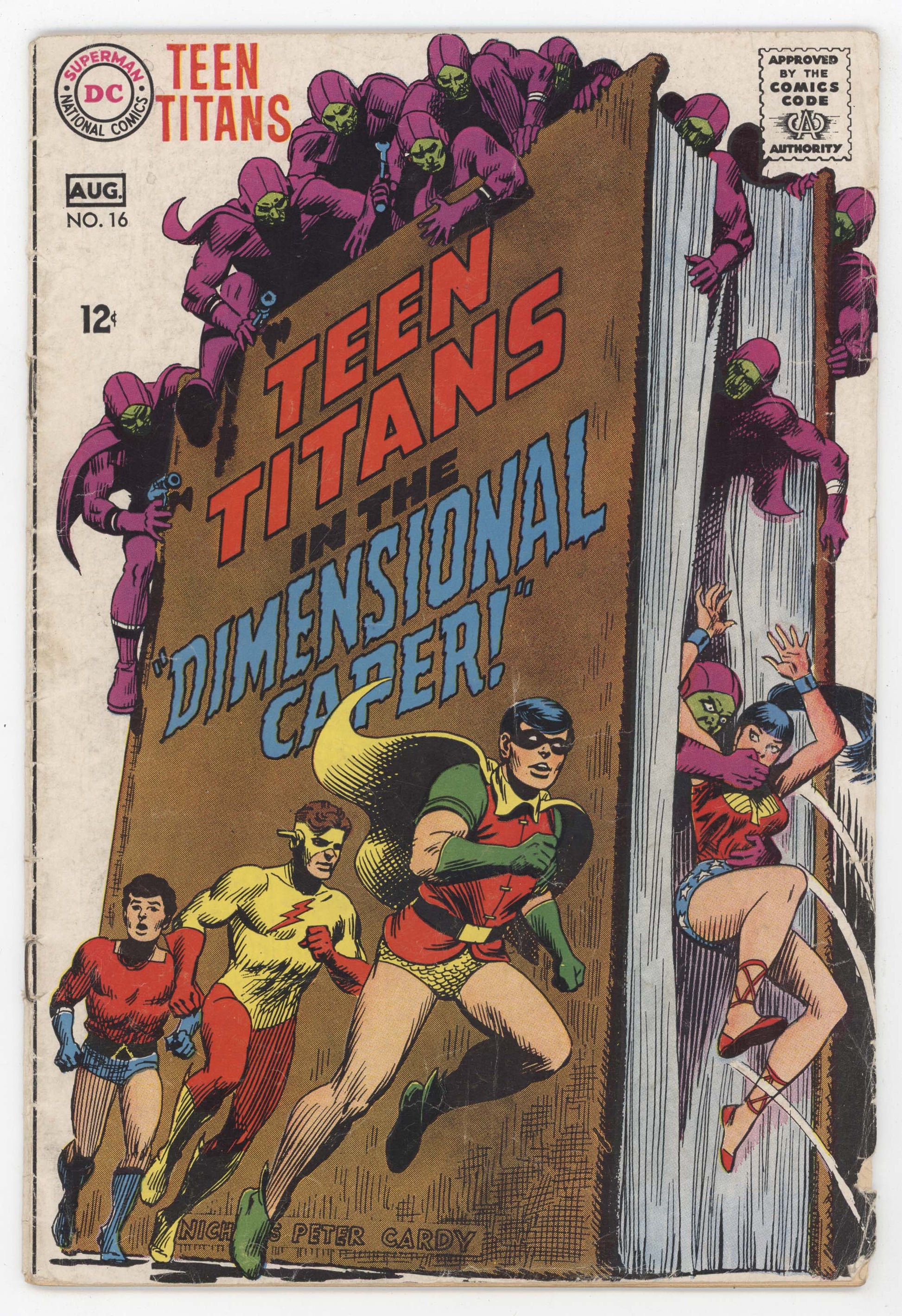 Vtg 1967 DC Comics Teen Titans Issue 9 Big Beach Rumble Robin Kid