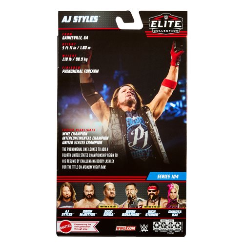 WWE Elite Collection Series 104 Action Figure - Choose your Figure