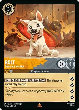 Bolt - Down but Not Out (29/204) - Reign of Jafar