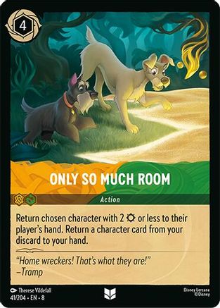 Only So Much Room (41/204) - Reign of Jafar Cold Foil