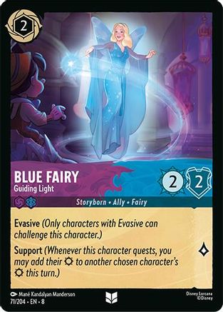 Blue Fairy - Guiding Light (71/204) - Reign of Jafar Cold Foil