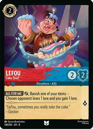 LeFou - Cake Thief (138/204) - Reign of Jafar