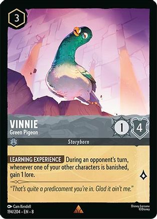 Vinnie - Green Pigeon (194/204) - Reign of Jafar