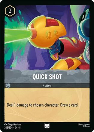 Quick Shot (203/204) - Reign of Jafar Cold Foil
