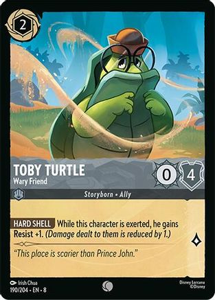 Toby Turtle - Wary Friend (190/204) - Reign of Jafar