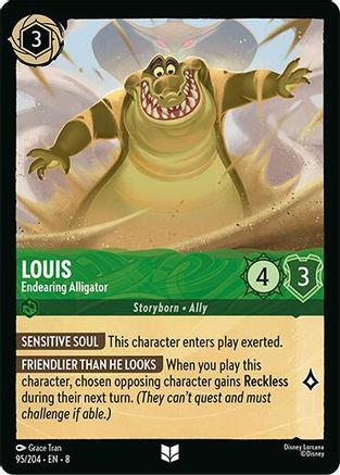 Louis - Endearing Alligator (95/204) - Reign of Jafar