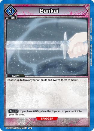 Bankai (UEX01BT/BLC-2-049) - UEX01BT BLEACH ThousandYear Blood War Vol2
