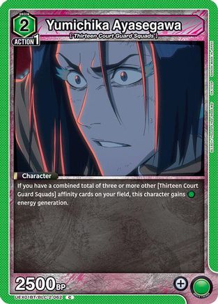 Yumichika Ayasegawa (UEX01BT/BLC-2-062) - UEX01BT BLEACH ThousandYear Blood War Vol2
