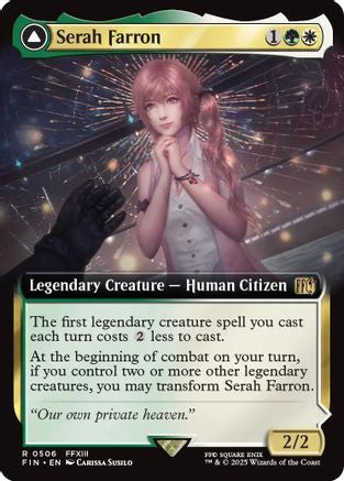 Serah Farron // Crystallized Serah (FIN-506) - FINAL FANTASY: (Extended Art) - Golden Apple Comics