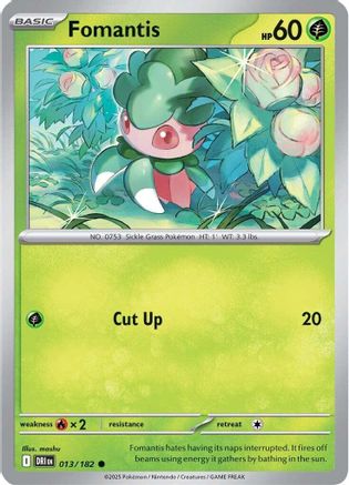 Fomantis 013 - SV10 Destined Rivals