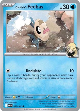 Cynthia's Feebas 052 - SV10 Destined Rivals