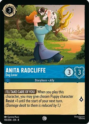 Anita Radcliffe - Dog Lover (155/204) - Reign of Jafar