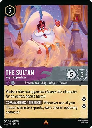 The Sultan - Royal Appaarition (73/204) - Reign of Jafar Cold Foil