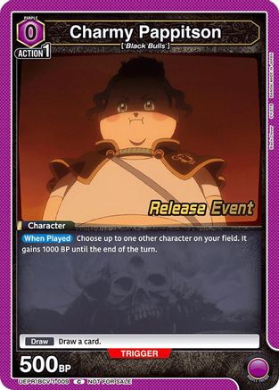 Charmy Pappitson (009) (UEPR/BCV-1-009) - UE08BT Black Clover Release Event Cards