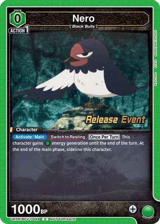 Nero (049) (UEPR/BCV-1-049) - UE08BT Black Clover Release Event Cards