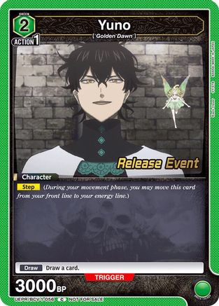Yuno (056) (UEPR/BCV-1-056) - UE08BT Black Clover Release Event Cards