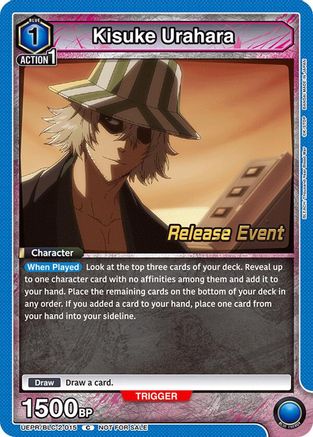 Kisuke Urahara (015) (UEPR/BLC-2-015) - UEX01BT BLEACH ThousandYear Blood War Vol2 Release Event Cards