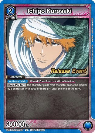Ichigo Kurosaki (017) (UEPR/BLC-2-017) - UEX01BT BLEACH ThousandYear Blood War Vol2 Release Event Cards