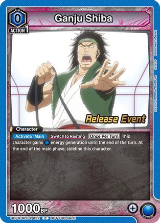 Ganju Shiba (UEPR/BLC-2-022) - UEX01BT BLEACH ThousandYear Blood War Vol2 Release Event Cards
