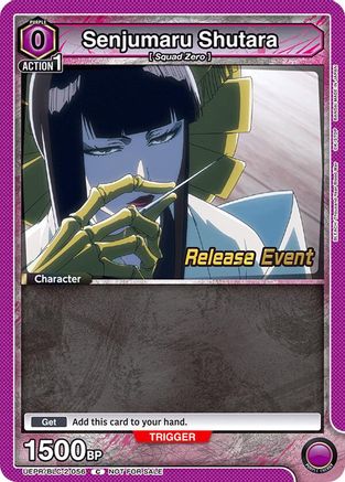 Senjumaru Shutara (056) (UEPR/BLC-2-056) - UEX01BT BLEACH ThousandYear Blood War Vol2 Release Event Cards