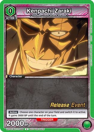 Kenpachi Zaraki (066) (UEPR/BLC-2-066) - UEX01BT BLEACH ThousandYear Blood War Vol2 Release Event Cards