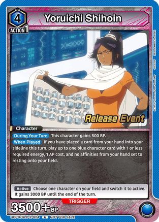 Yoruichi Shihoin (UEPR/BLC-2-024) - UEX01BT BLEACH ThousandYear Blood War Vol2 Release Event Cards