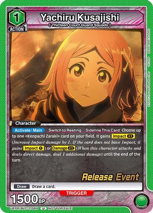 Yachiru Kusajishi (UEPR/BLC-2-064) - UEX01BT BLEACH ThousandYear Blood War Vol2 Release Event Cards