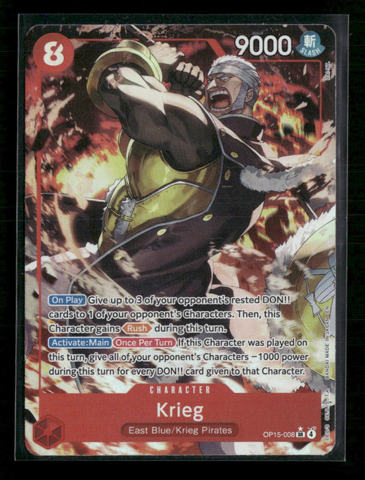 Adventure on Kami's Island Krieg (OP15-008) (Alternate Art) #OP15-008