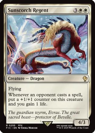 Sunscorch Regent (Surge Foil) (FIC-255) - Commander: FINAL FANTASY Foil